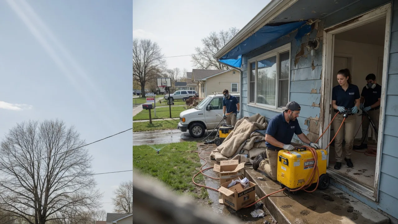 Basement Flood Cleanup in Leon, IA near me